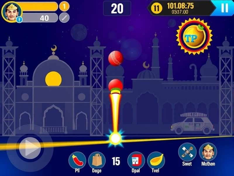 Mumbai Ball Blitz Gameplay Screenshot